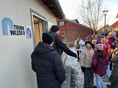 Am Hochbeh�lter und Pumpwerk Dauchinger-Stra�e