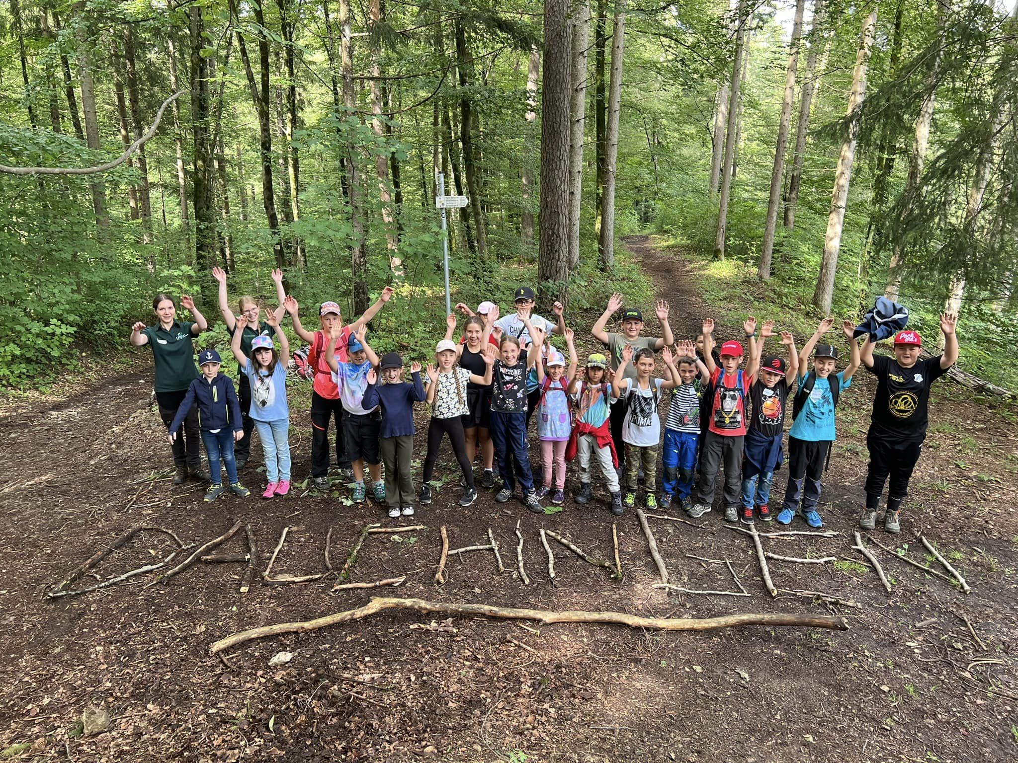 Spielerisch dem Thema Wald begegnet: Die Dauchinger Kinder hatten Spa